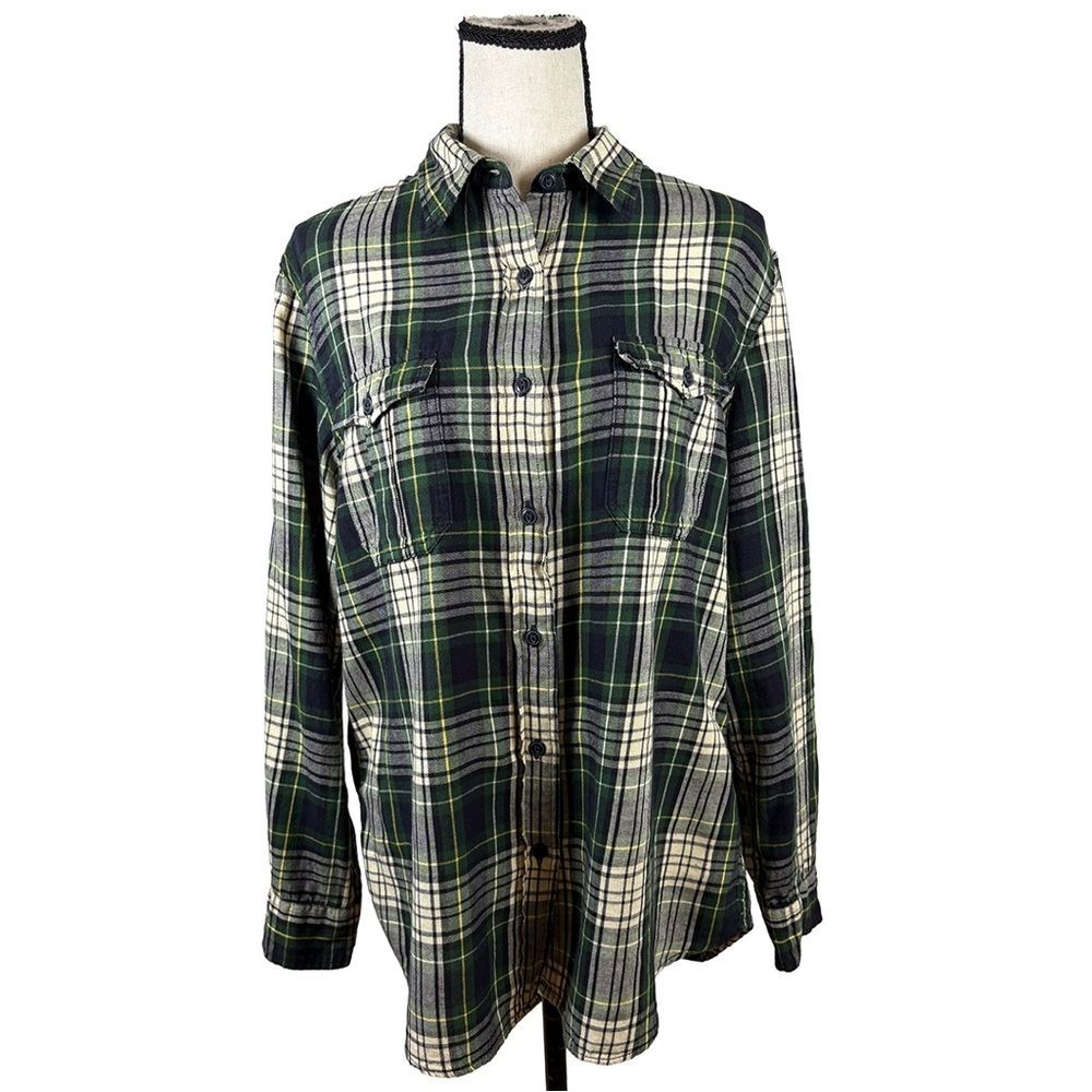 Ralph Lauren Denim & Supply Plaid Flannel Shirt Men’s Large